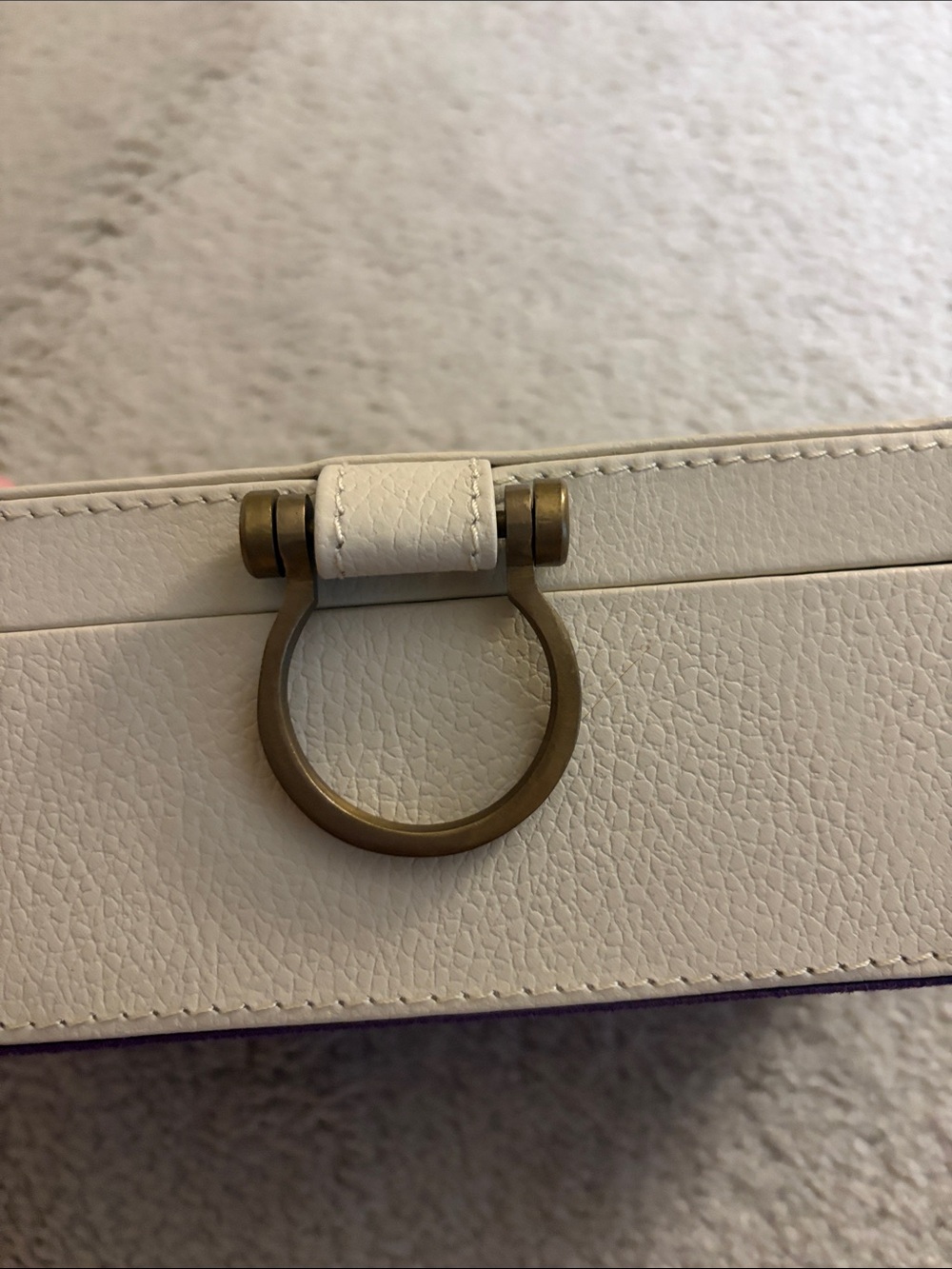 Pottery Barn Cream Jewelry Box - Picture 11 of 12